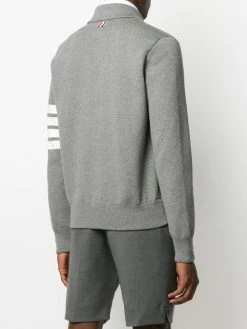 Thom Browne 4-Bar zip-up bomber jacket