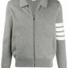 Thom Browne 4-Bar zip-up bomber jacket