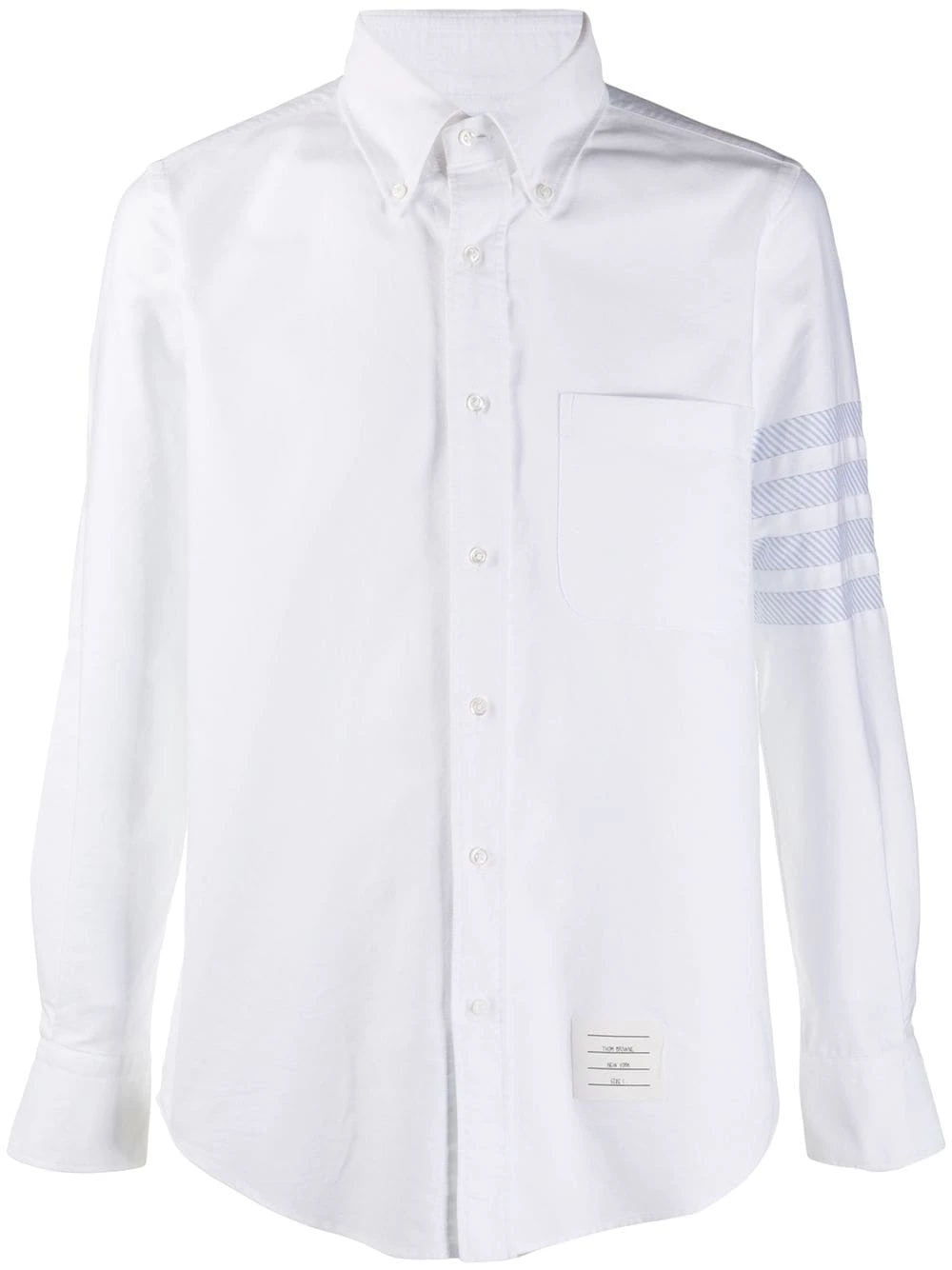 Thom Browne 4 Bar straight fit Oxford shirt shirts of men 1 Thom Browne 4-Bar straight-fit Oxford shirt