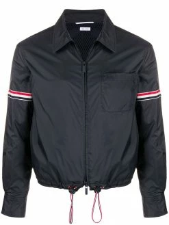 Thom Browne armband zip-up jacket