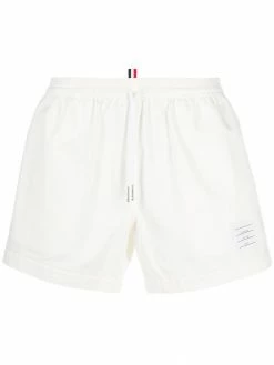 Thom Browne cotton shorts with drawstring waist