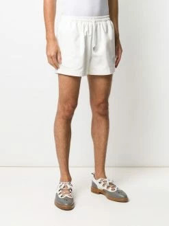 Thom Browne cotton shorts with drawstring waist