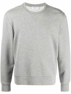 Thom Browne loopback cotton tipped sweatshirt