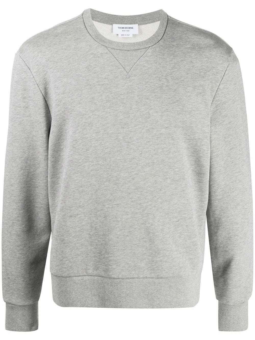 Thom Browne Loopback cotton tipped sweatshirt sweatshirts of men 1 Thom Browne loopback cotton tipped sweatshirt