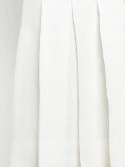 Thom Browne 4-bar knee-length pleated skirt