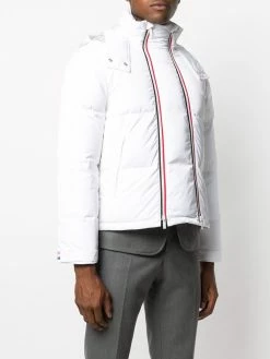 Thom Browne down-filled funnel neck jacket
