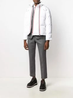 Thom Browne down-filled funnel neck jacket