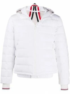Thom Browne hooded poly twill ski jacket