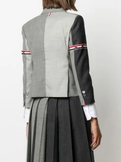 Thom Browne Fun-Mix 2ply fresco panelled blazer