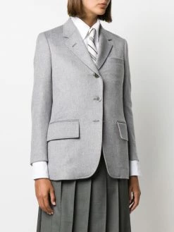 Thom Browne wide lapel cashmere jacket