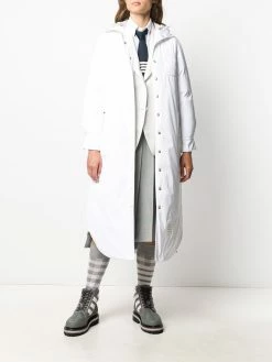 Thom Browne stripe detail down-filled parka