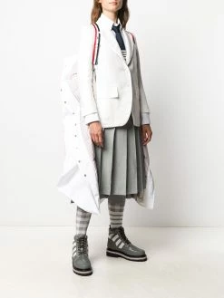 Thom Browne stripe detail down-filled parka