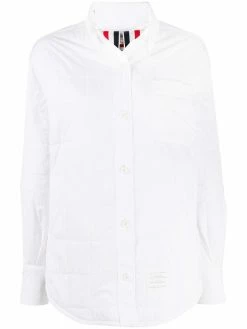 Thom Browne oversized quilted shirt jacket