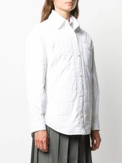 Thom Browne Oversized quilted shirt jacket down jackets of women 8 Thom Browne oversized quilted shirt jacket