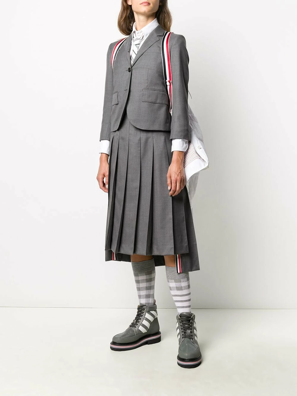 Thom Browne Oversized quilted shirt jacket down jackets of women 6 Thom Browne oversized quilted shirt jacket