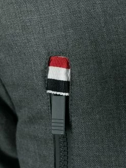 Thom Browne down-filled A-line hooded parka