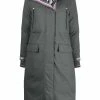 Thom Browne down-filled A-line hooded parka