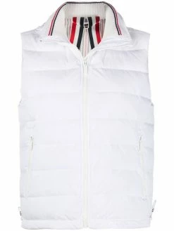 Thom Browne rear stripe padded gilet