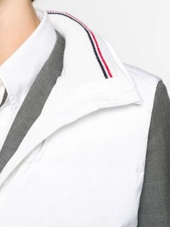 Thom Browne rear stripe padded gilet