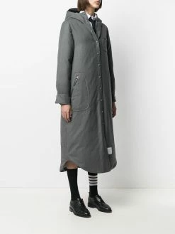 Thom Browne downfilled hooded coat
