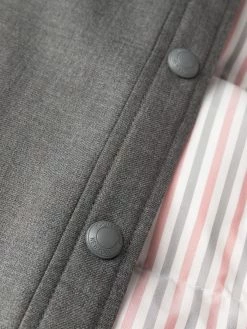 Thom Browne downfilled hooded coat