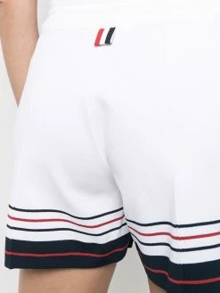 Thom Browne stripe-edge track shorts