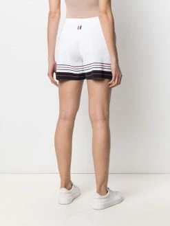 Thom Browne stripe-edge track shorts