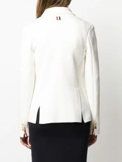 Thom Browne striped bow pocket blazer