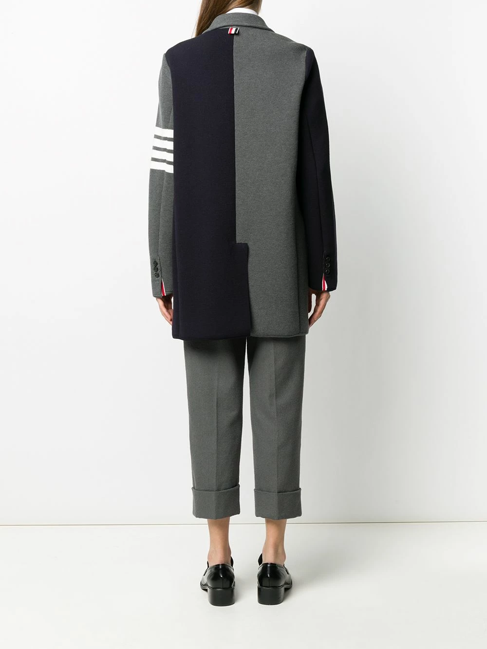 Thom Browne Fun Mix 4 Bar blazer blazers of women 4 Thom Browne Fun-Mix 4-Bar blazer