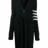 Thom Browne 4-Bar boucle cable cardigan