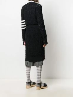 Thom Browne 4-Bar boucle cable cardigan
