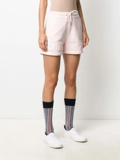 Thom Browne Tricolour stripe cotton shorts of women 7 Thom Browne tricolour stripe cotton shorts