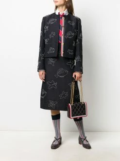 Thom Browne quilted shoulder bag