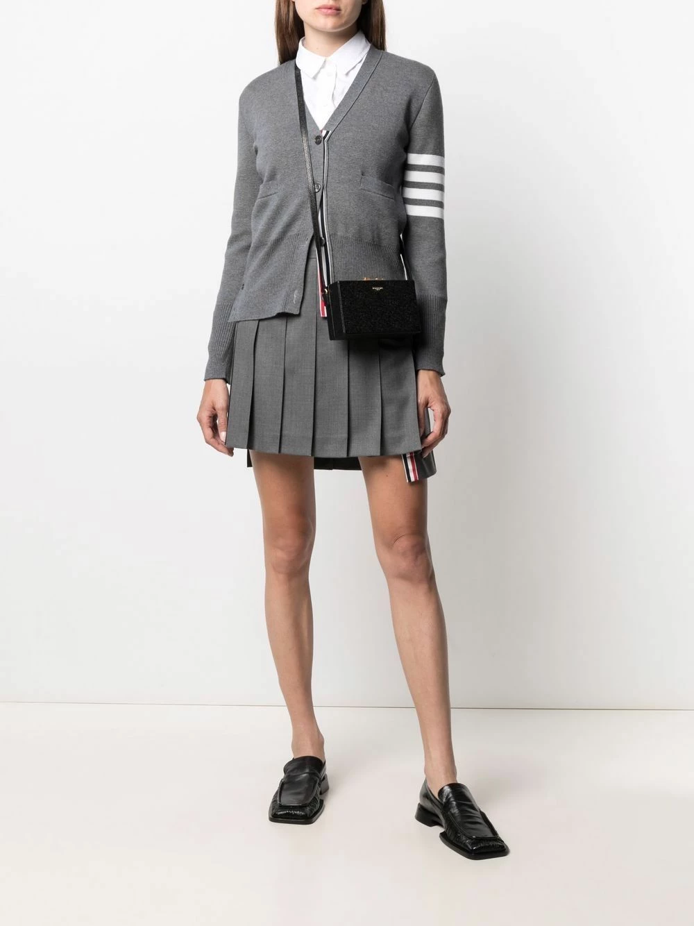 Thom Browne Front logo crossbody bag clutch bags of women 2 Thom Browne front logo crossbody bag