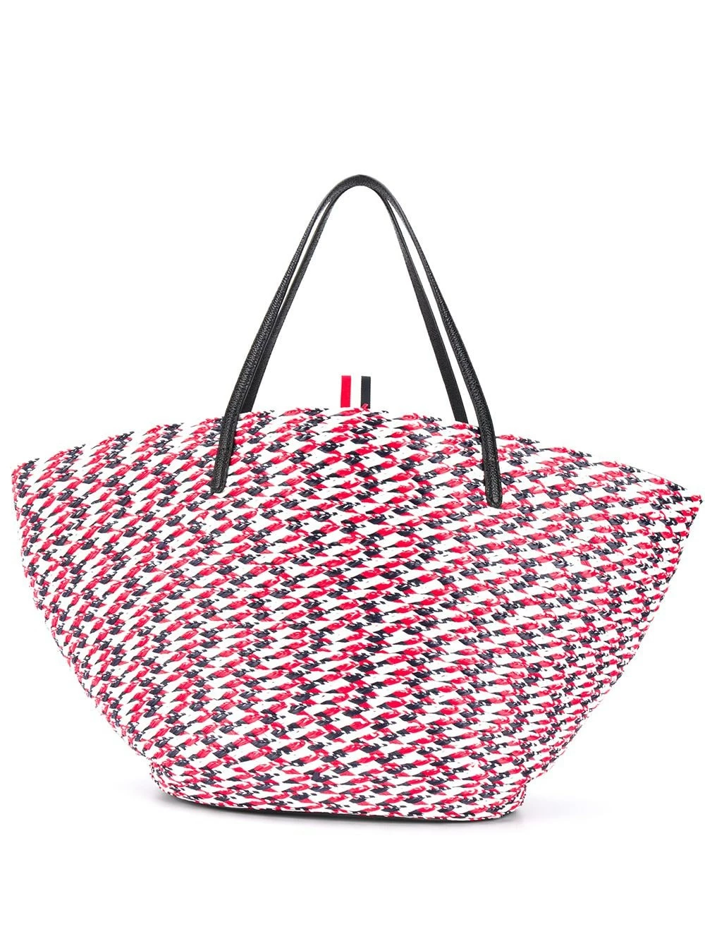 Thom Browne Braided raffia basket bag tote bags of women 1 Thom Browne braided raffia basket bag