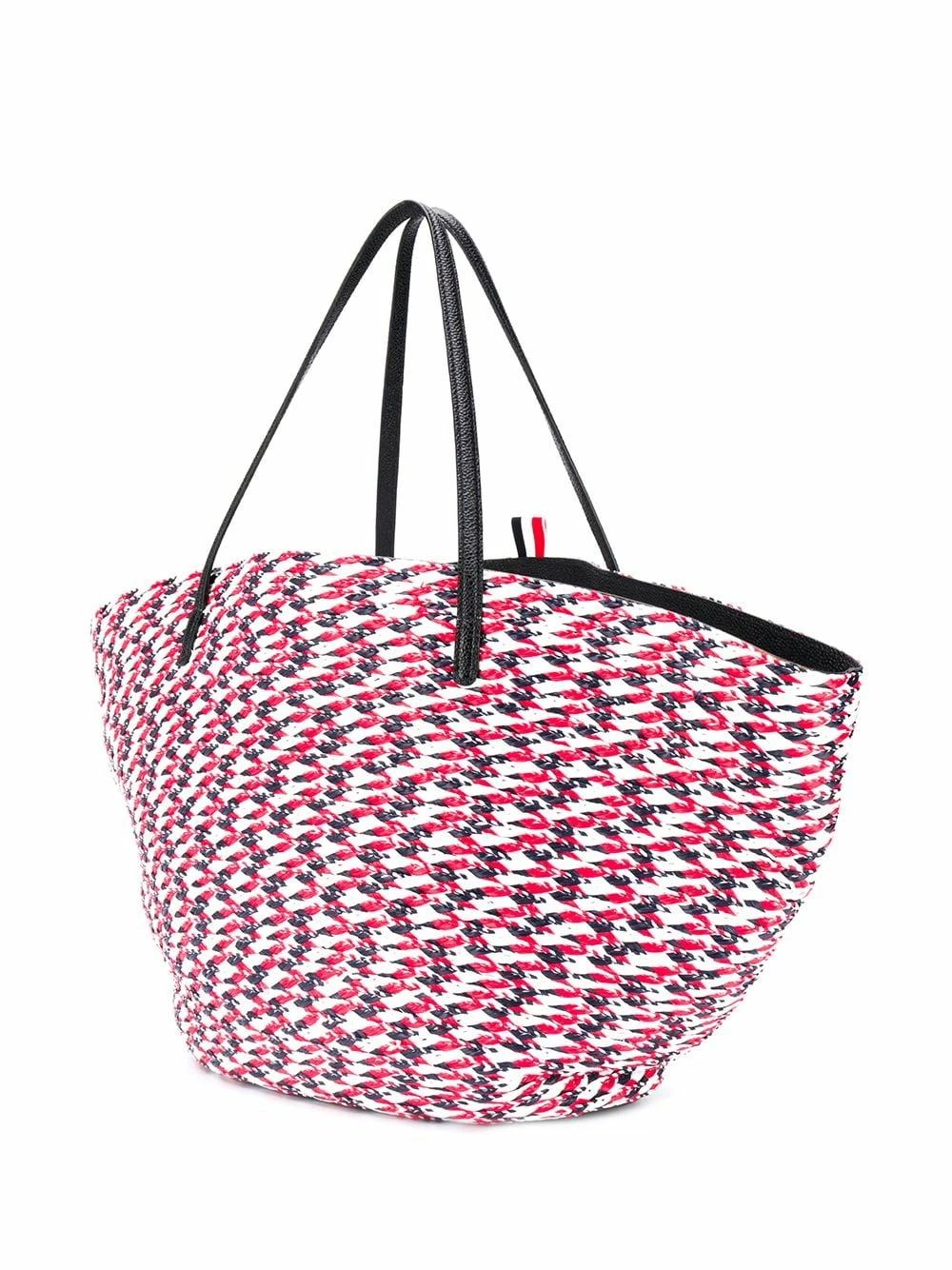 Thom Browne Braided raffia basket bag tote bags of women 3 Thom Browne braided raffia basket bag