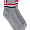 Thom Browne stripe-print athletic ankle socks