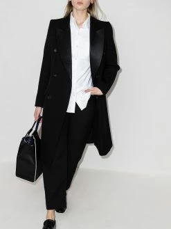 Thom Browne grosgrain-loop long-sleeve shirt