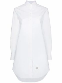 Thom Browne RWB-stripe mini shirtdress