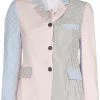 Thom Browne multi-panel striped blazer