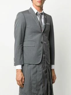 Thom Browne grey classic sport coat