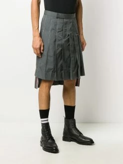 Thom Browne knee-length pleated skirt