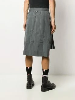 Thom Browne knee-length pleated skirt