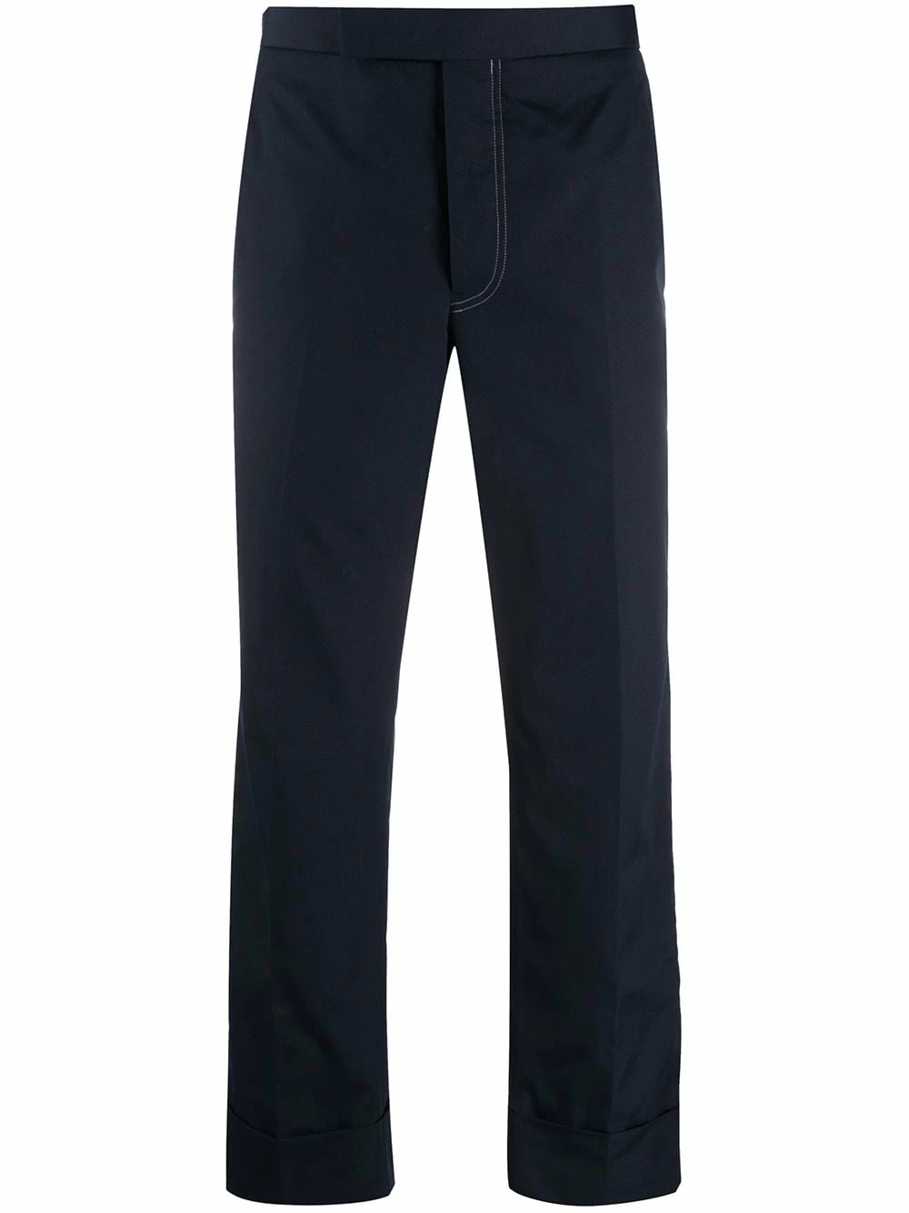 Thom Browne Cropped tailored trousers tailored pants of men 1 Thom Browne cropped tailored trousers