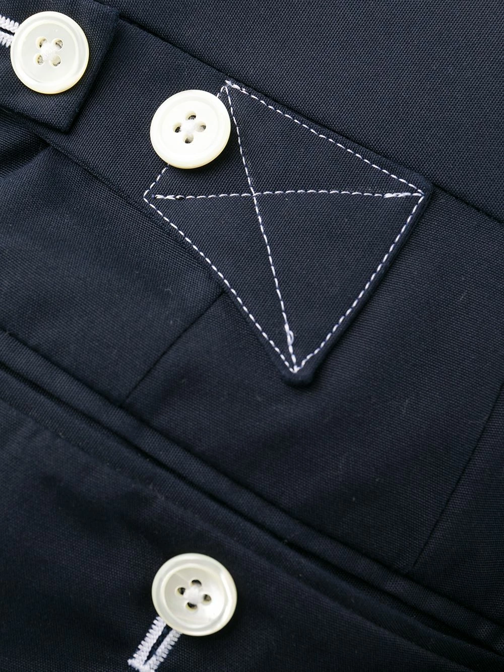 Thom Browne Cropped tailored trousers tailored pants of men 7 Thom Browne cropped tailored trousers