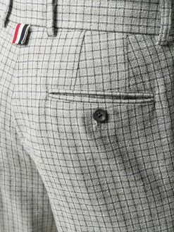 Thom Browne Check tailored trousers tailored pants of men 11 Thom Browne check tailored trousers