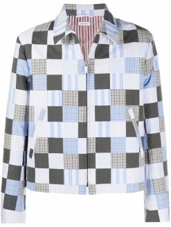 Thom Browne patterned shirt jacket