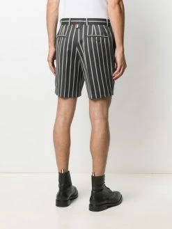 Thom Browne Striped chino shorts khaki shorts of men 8 Thom Browne striped chino shorts