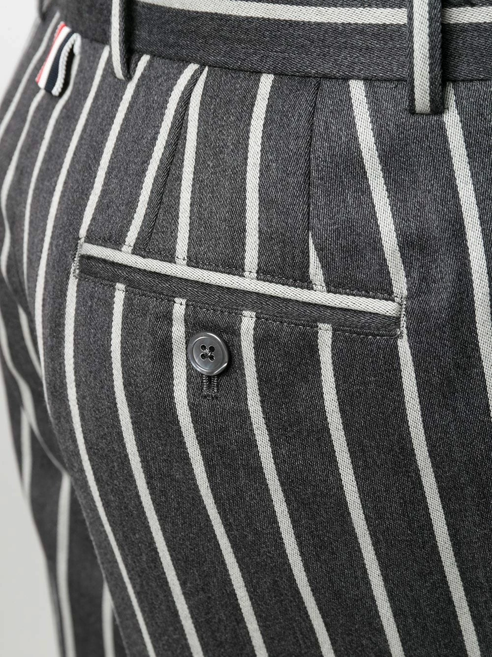 Thom Browne Striped chino shorts khaki shorts of men 5 Thom Browne striped chino shorts