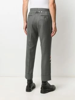 Thom Browne RWB-stripe cropped trousers